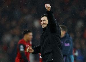 伯恩茅斯近12场英超5胜7平,创队史最长连续不败场次纪录