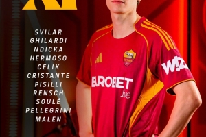 罗马首发:苏莱、马伦出战,克里斯坦特、皮西利、佩莱格里尼在列