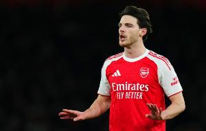 哈格里夫斯：1-2伯恩茅斯的比赛，阿森纳只有赖斯和加布表现正常