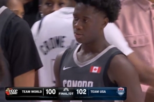 加拿大未来之星！萨德勒18中10空砍全场最高29分加7助 有11次失误