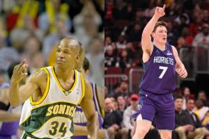 现象级~克尼佩尔新秀季已进270记三分 雷·阿伦生涯单季最多269记