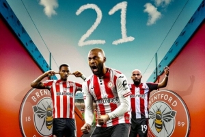 21球！伊戈尔·蒂亚戈打破布伦特福德队史英超单赛季进球纪录