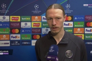 萨福诺夫:很高兴对阵强大的利物浦完成零封,这归功于全队的努力