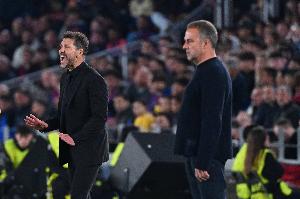 记者:弗里克赛前拒绝与西蒙尼握手,赛后两人也没有打招呼