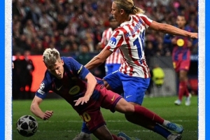 再次申诉！世体列巴萨在与马竞欧冠两回合比赛中遭遇七大误判