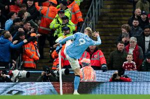 赵心童预测英超焦点战：曼城2-1击败阿森纳，哈兰德进球