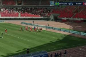 这球漂亮！钟纪宇迎球凌空爆射世界波 榆林矿工旅投2-0赣州瑞狮