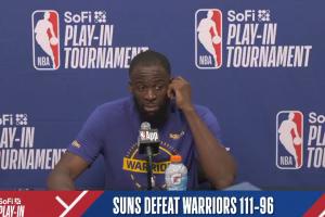 追梦：都以为太阳要重建了 但要不是伤病太多他们都不用打附加赛