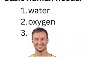 视角独特！湖人自媒体吹爆：人类最基础的需求是水、氧气和肯纳德