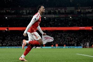 本赛季英超中卫零封场次：加布里埃尔13场居首，萨利巴、格伊次席