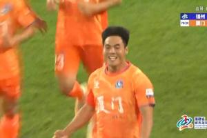 厦门队3-0锁定胜局！刚刚替补登场的沈文剑一条龙低射破门