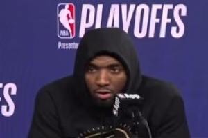 【完整版】米切尔：哈登的防守被低估了 场上实时沟通助我们取胜