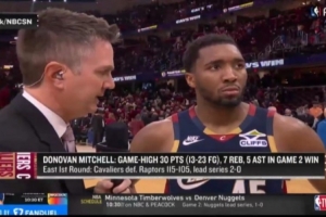 【完整版】米切尔：我和哈登都是高球商球员 目标一致所以很默契